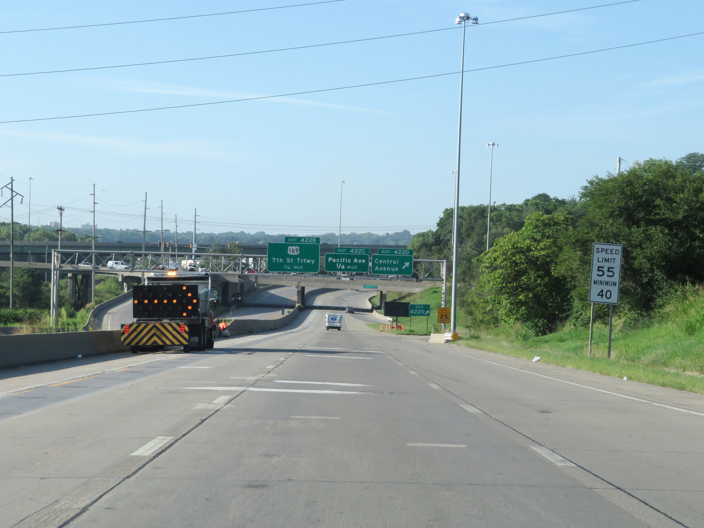 Kansas - Interstate 70 Westbound | Cross Country Roads Speed Limit On I 70 In Kansas
