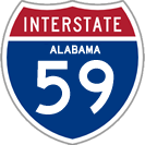 Interstate 59 in Alabama