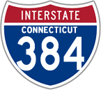 Interstate 384 in Connecticut
