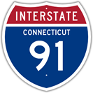 Interstate 91 in Connecticut