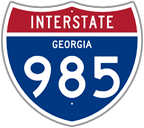 Interstate 985 in Georgia