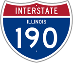 Interstate 190 in Illinois