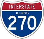 Interstate 270 in Illinois