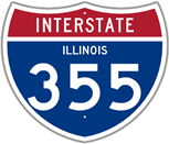 Interstate 355 in Illinois