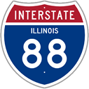 Interstate 88 in Illinois