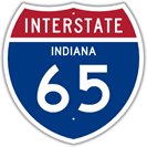 Interstate 65 in Indiana