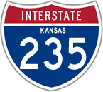 Interstate 235 in Kansas