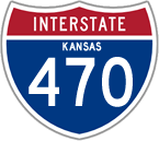 Interstate 470 in Kansas