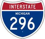 Interstate 296 in Michigan