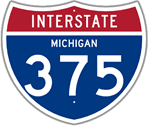 Interstate 375 in Michigan
