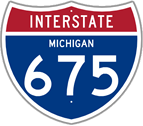 Interstate 675 in Michigan