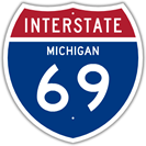 Interstate 69 in Michigan