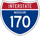 Interstate 170 in Missouri