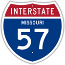 Interstate 57 in Missouri
