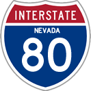 Interstate 80 in Nevada