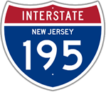 Interstate 195 in New Jersey