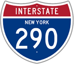 Interstate 290 in New York