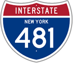 Interstate 481 in New York