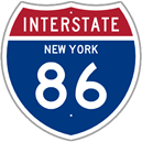 Interstate 86 in New York