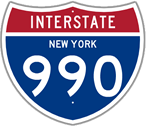 Interstate 990 in New York