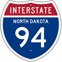 Interstate 94 in North Dakota