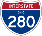 Interstate 280 in Ohio