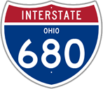 Interstate 680 in Ohio