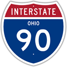 Interstate 90 in Ohio