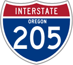 Interstate 205 in Oregon