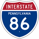 Interstate 86 in Pennsylvania
