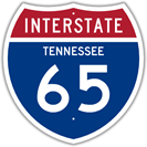 Interstate 65 in Tennessee