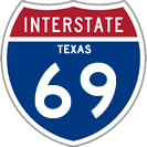 Interstate 69 in Texas