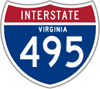 Interstate 495 in Virginia