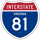 Interstate 81 in Virginia
