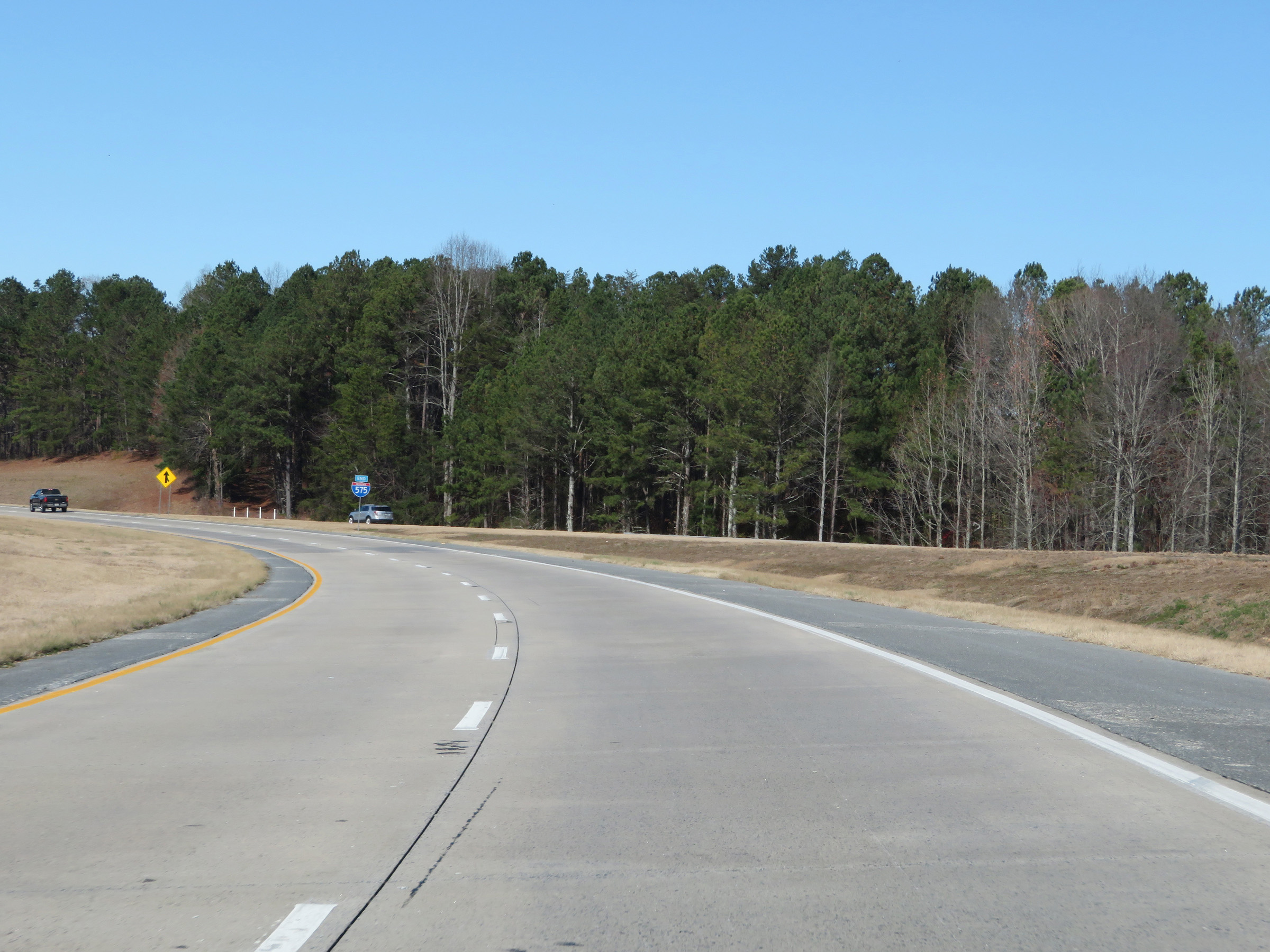 Georgia - Interstate 575 Northbound | Cross Country Roads