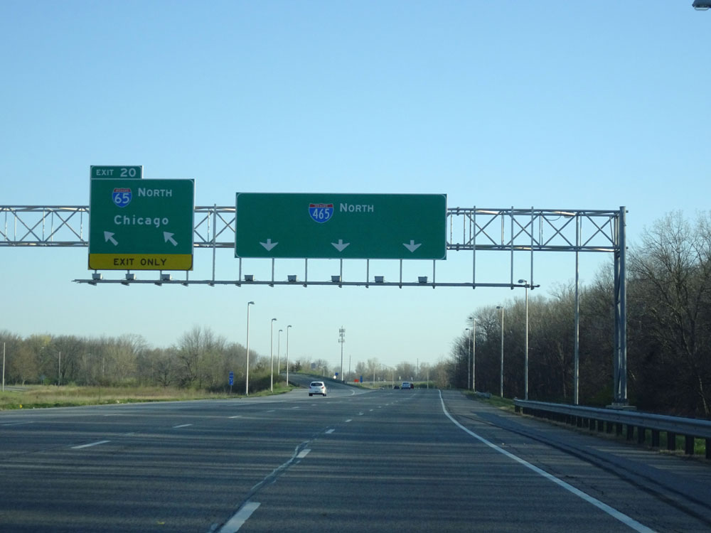 Indiana - Interstate 465 Inner Loop | Cross Country Roads