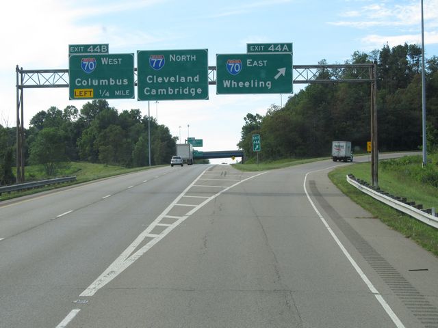 Interstate 77 Exit Guide Printable