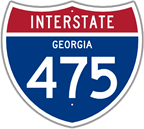 Interstate 475 in Georgia