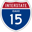 Interstate 15 in Idaho