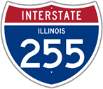 Interstate 255 in Illinois