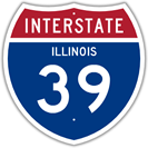 Interstate 39 in Illinois