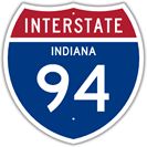 Interstate 94 in Indiana