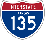 Interstate 135 in Kansas
