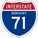 Interstate 71 in Kentucky
