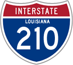 Interstate 210 in Louisiana