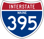 Interstate 395 in Maine