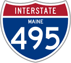 Interstate 495 in Maine