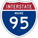 Interstate 95 in Maine