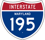 Interstate 195 in Maryland