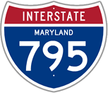 Interstate 795 in Maryland